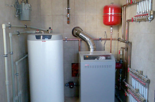 Двухконтурная система отопления, подключение двухконтурного котла — схема