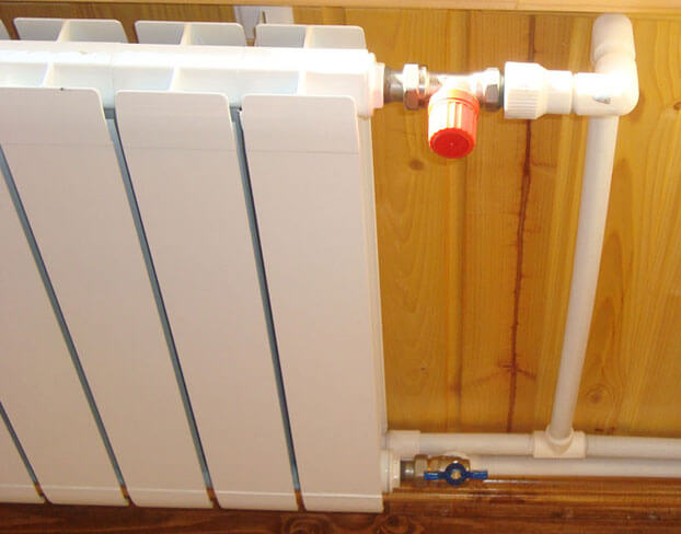 Двухтрубное отопление с нижней разводкой — схема и монтаж