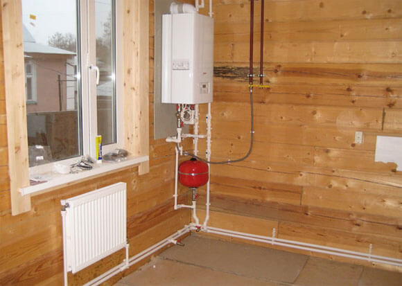Газовое отопление в деревянном доме: нормы и правила