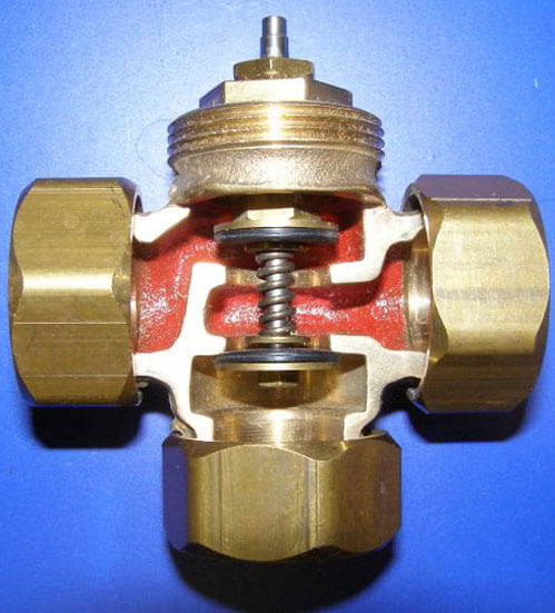 Как работает трехходовой клапан – характеристики и правила установки термостатического смесительнга