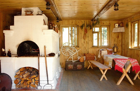 Отопительная печь деревянного дома: важные детали