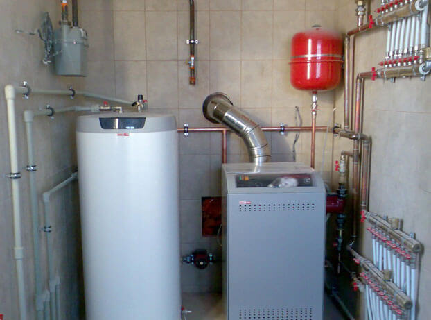 Схема водяного отопления частного дома – возможные виды расчета