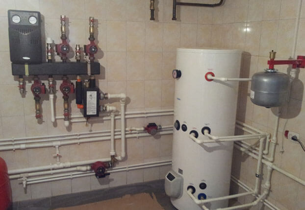 Схема водяного отопления частного дома – возможные виды расчета